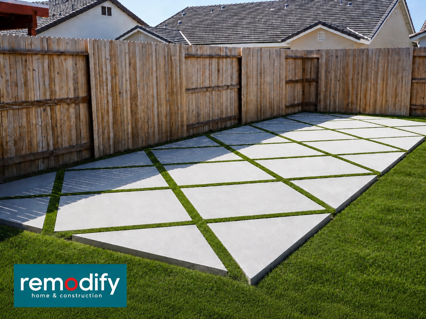 Paver & Turf Hardscape