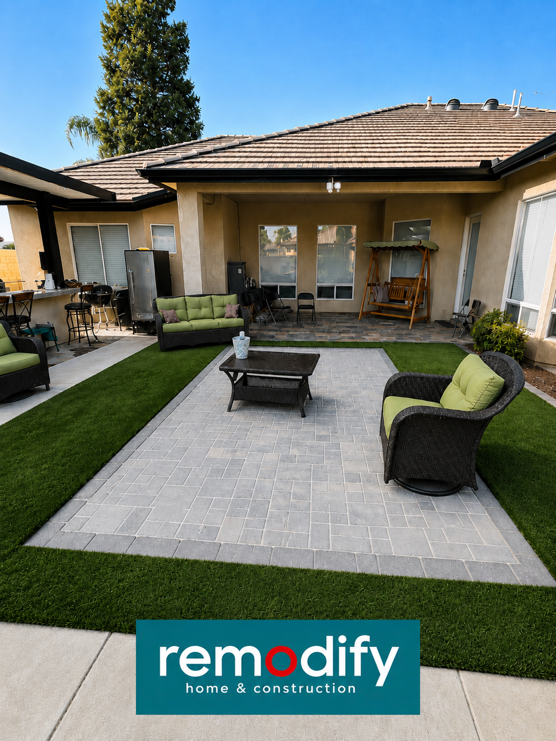 Backyard Living Space